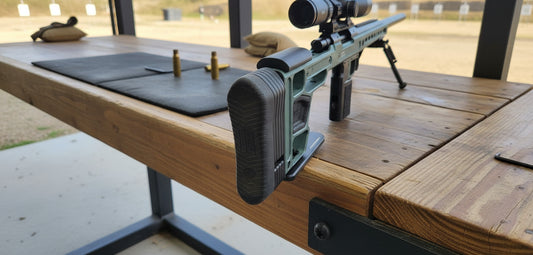 Installed Top view of MDT Premier bag rider