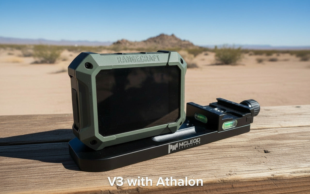 Camera viewfinder with mount on a white background