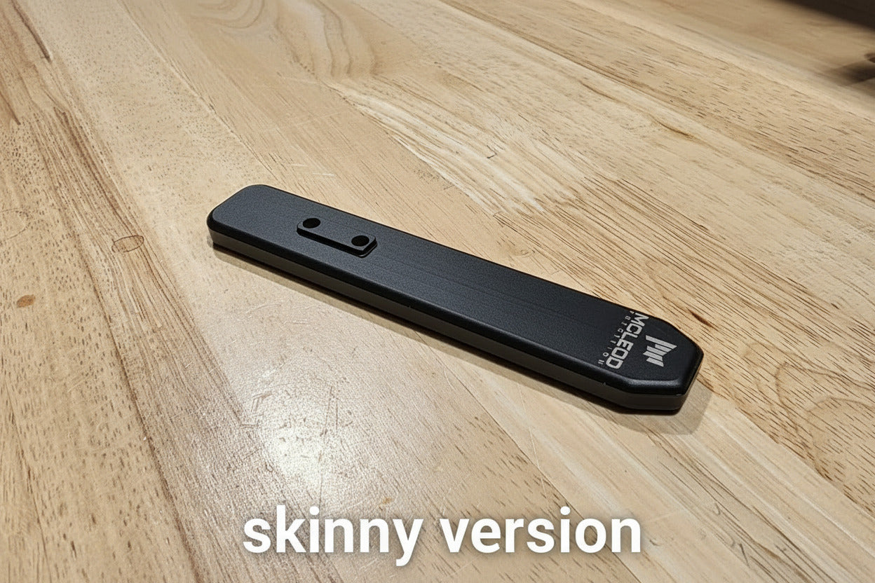 Premier Gen 2 skinny version in black on workbench